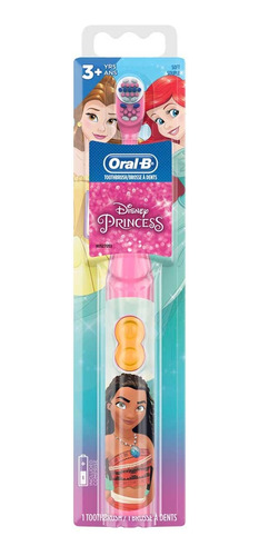 Cepillo Moana Disney Princess Infantil Oral B Eléctrico Pila