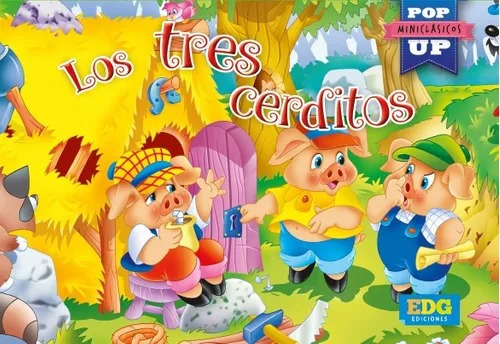 Libro Infantil Pop Up Cuentos Clasicos Los Tres Cerditos