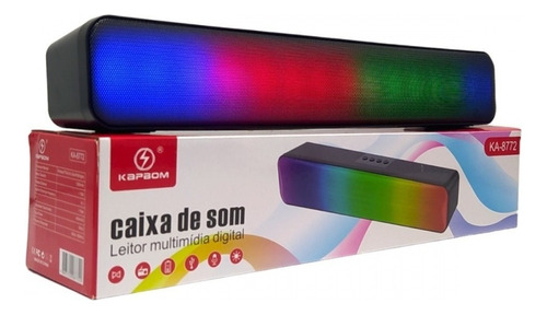 Soundbar Som Para Casa Sound Bar Gamer Potente Smart Tv Usb