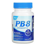 Pb8 Probiótico 14 Bilhões 60 Caps - Nutrition Now Importado