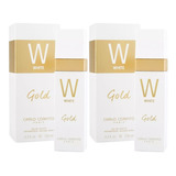 Paquete White Gold Carlo Corinto 100ml Dama Original 2 Pzas