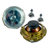 Faros Con Focos Hella Y Base Vw Sedan 1.6l 74-92 Vocho