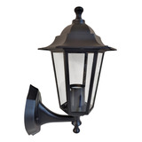 Farol Aluminio 6 Caras Para Jardin Exterior Farol Led Chico