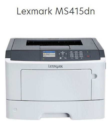 Impresora Lexmark Serie Ms 415 Dn Doble Cara  /  Como Nueva