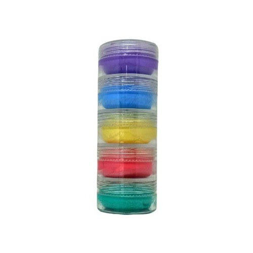 Colibrix Maquillaje Torre Pastel De 5 Colores Gr. Base Agua