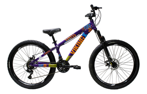 Bicicleta Vikingx Freeride Tuff Aro 26 Freio A Disco 21 Marc