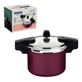 Panela Pressão P/ Fogão Indução Tramontina Torino Verm. 4,5l