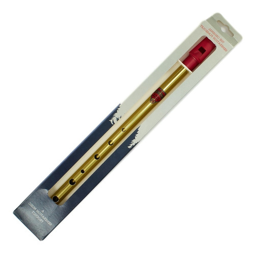 Tin Whistle - Flauta Celta | Brass - 6 Tonos | Generation