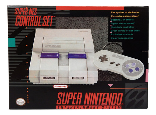 Caixa Vazia Super Nintendo/snes - Excelente Qualidade!