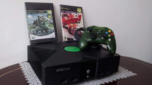 Xbox Clásico Con Disco Duro 160 Gbjuegos Instalados + Contro