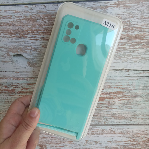 Funda Silicon Case Para Samsung A21s A32 Con Correa Colgante