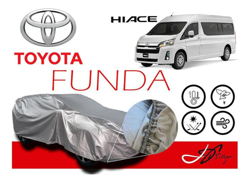 Forro Broche Afelpada Eua Toyota Hiace 2019-29