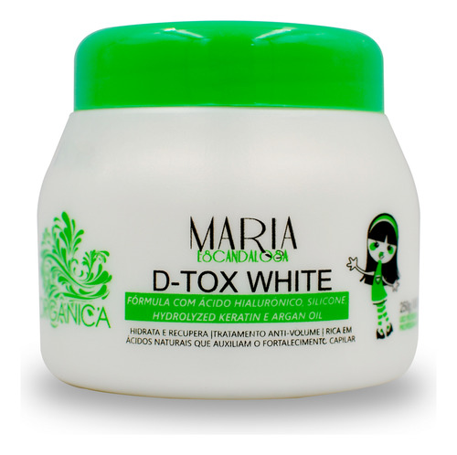 Dtox White Maria Escandalosa Alisador 250g