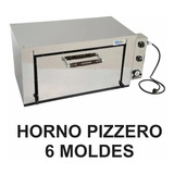 Horno Electrico Pizzero Rotisero 6 Moldes Lourdes