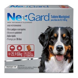 Nexgard Antipulgas E Carrapatos Para Cães De 25,1 A 50kg