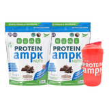 Ampk Protein - Proteína Vegana (pack X 2) + Shaker Vaso