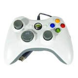 Control Alámbrico Para Xbox 360 Megafire Blanco O Negro