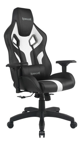 Silla Gamer Redragon Capricornus C502-bw Negra Y Blanca