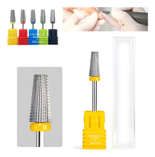 Punta 5 En 1 Para Drill De Acero Para Uñas Tunsteno | MercadoLibre
