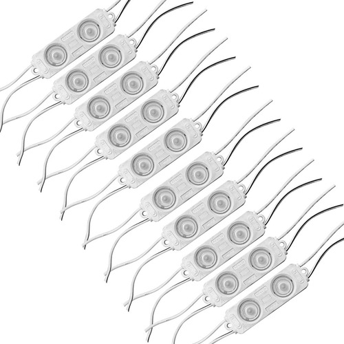 Set X10 Módulo 2 Led Lupa Iluminación Letreros Mdled2-10