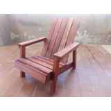 Terraza Sillon Adirondack Poltrona Para Living O Guincho