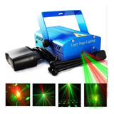 Kit Fiestas Proyector Laser Ritmico + Foco Giratorio Doble