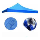Carpa Lona Repuesto Toldo 3x3 Impermeable Filtro Uv Azul