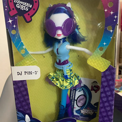 My Little Pony \u002F Equestria Girls \u002F Dj Pon-3 Rainbow Rocks | Envío gratis
