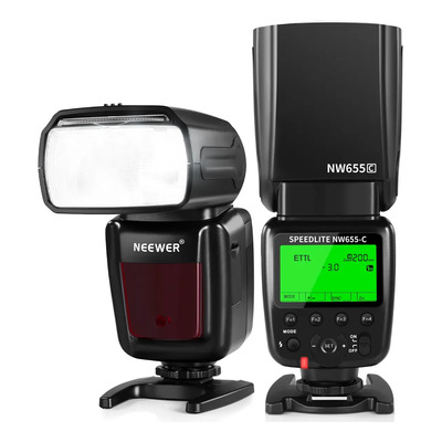 Neewer Pro Ttl Flash Speedlite Para Canon Cámara Dslr , Gn60