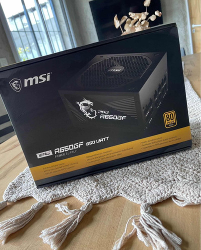 Fuente Msi 650w Gold