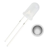 60 Unidades Led Difuso Blanco 5mm Para Arduino