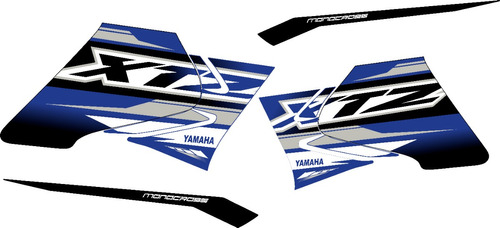 Kit De Calcos Yamaha Xtz 125 2023 2024 Azul