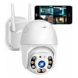 Cámara Robótica Ip Wifi 2mp 1080p Exterior Ptz 360° Zoom X4