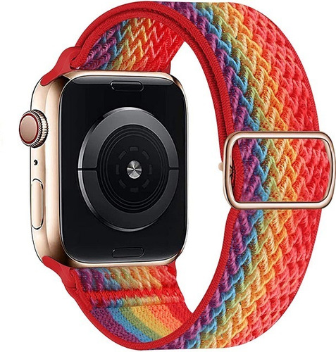 Correa Para Apple Watch Nylon Elastica Serie 7/6/5/4/3/2 Se