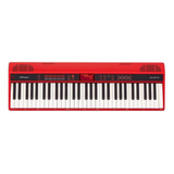 Teclado Musical Roland Go:keys Go-61k 61 Teclas Rojo