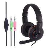 Headset Over Ear Audifono Microfono Gamer Ovleng X5