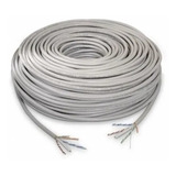  Rollo De Cable Utp 5e Interior 305 Metros 65% Color Blanco