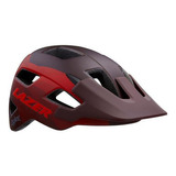 Casco Lazer Chiru Color Negro Y Rojo Mate Talla G