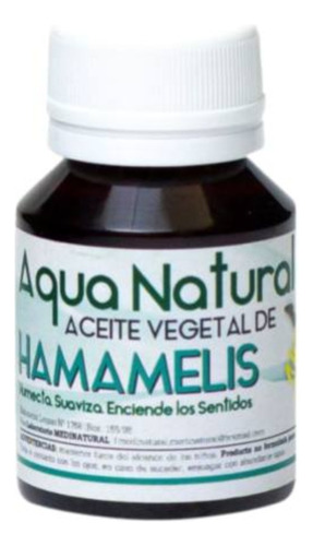 Aceites De Hamamelis Aqua Natural X 50cc.