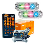 Par Strobo Led Automotivo Novo 3.0 Com 2 Faróis De 6w Ajk