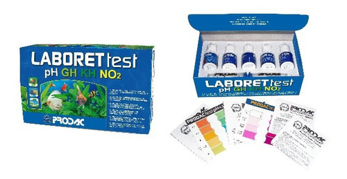 Test Laboret Prodac Ph Gh Kh No2 Acuarios Peceras Envíos