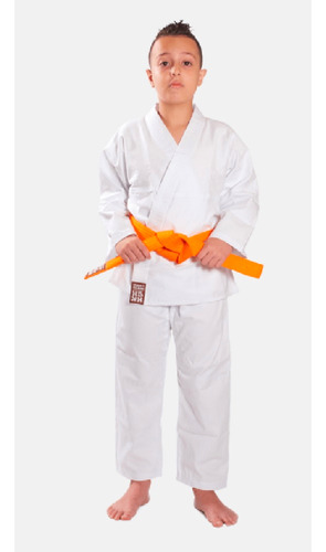 Kimono Haganah Karatê Reforçado Branco - Infantil