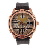 Reloj Spiderman Elegante Para Caballero Marvel 