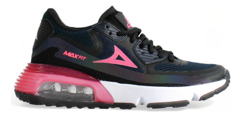 Tenis Running Dama Pirma 5036 Max Fit Válvula Marino Fiusha