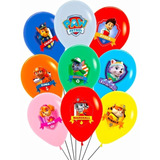 Bouquet De Globos Vinilo Latex Paw Patrol - Patrulla Canina