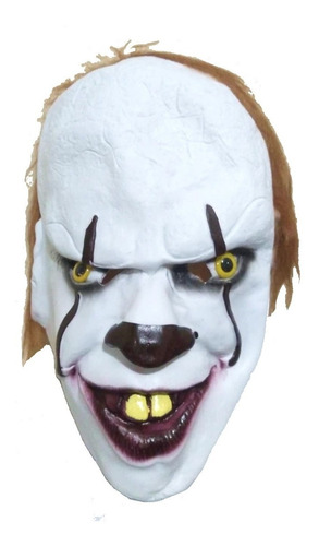 Mascara De Latex Payaso Asesino It Pennywise Halloween