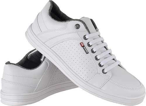 Sapatenis Crshoes Sapato Branco Masculino Adulto Casual 1418