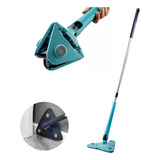 Mop Triangular 360º Ajustavel C/ 02 Refil 123clean