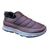 Zapato Termico Casual Chiporro Invierno Color Cafe