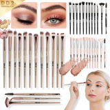 Set De Brocha X12 Maquillaje Professional Difuminar Paris N